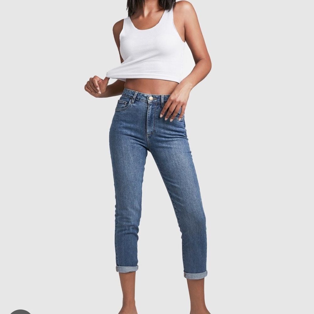 Cotton on stretch mom jeans#12